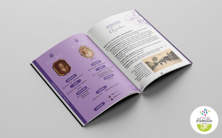 Livre mémoire personnalisé