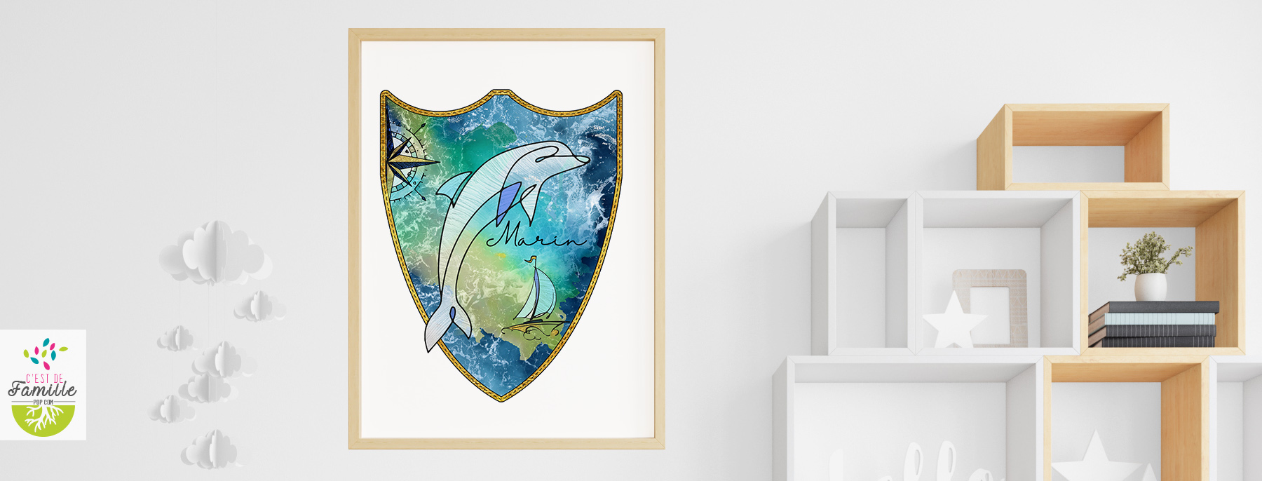 BLASON Marin