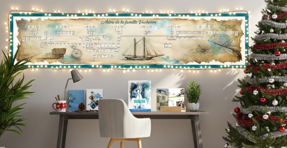 Créations généagraphiques de Noël