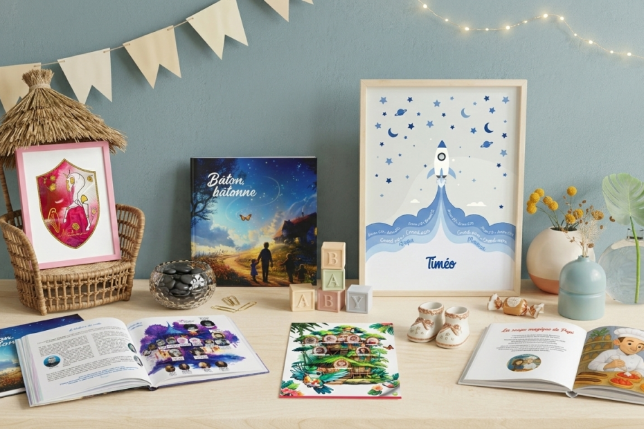 cadeau de naissance personnalisé