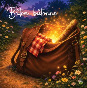 Livre pour enfant Bâton bâtonne