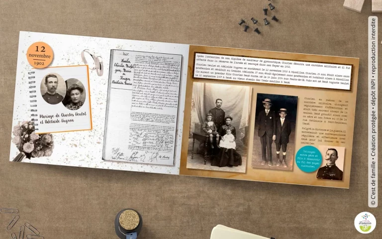Livre mémoire familiale