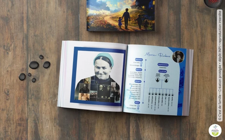 Livre mémoire familiale