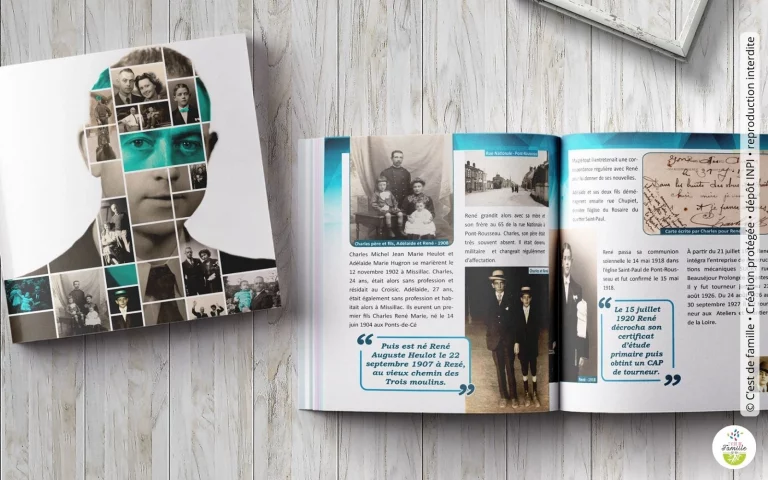 Livre mémoire familiale