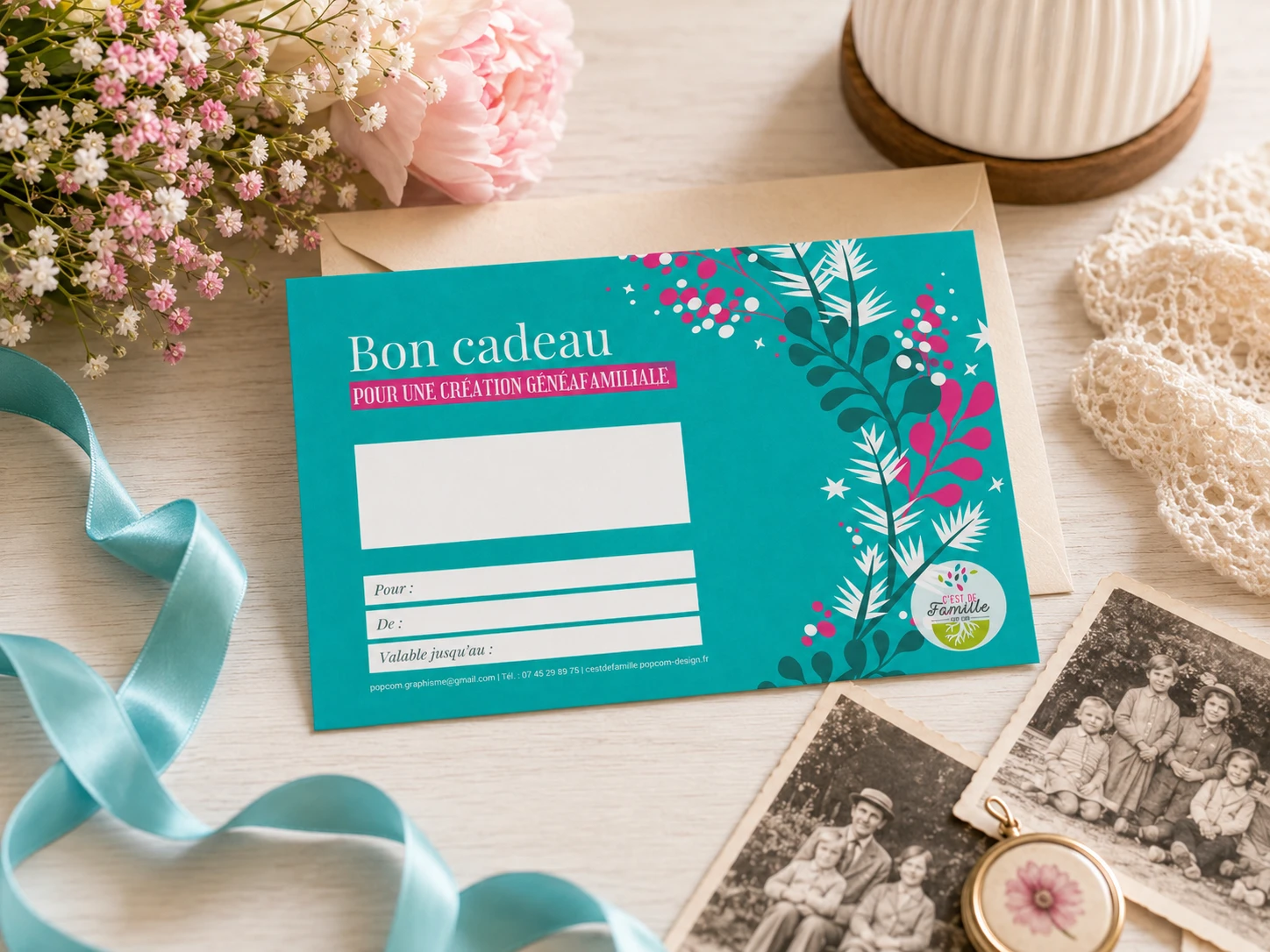 Carte cadeau C'est de famille