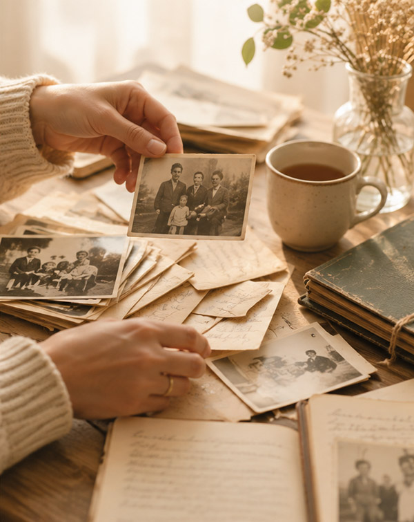 Pourquoi récolter la mémoire familiale ?