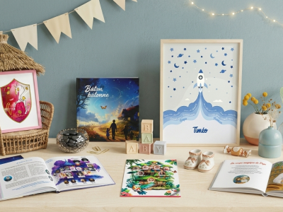 cadeau de naissance personnalisé