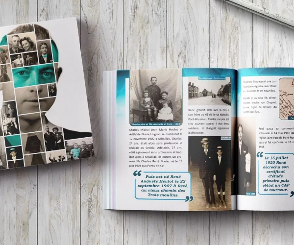 Livre mémoire familiale
