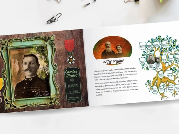 Livre mémoire familiale